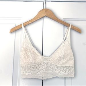 White Padded Bralette